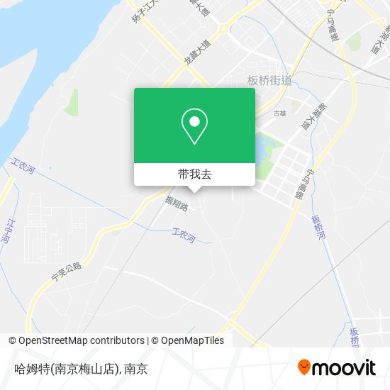 哈姆特(南京梅山店)地图