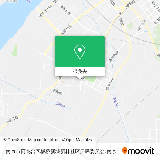 南京市雨花台区板桥新城新林社区居民委员会地图
