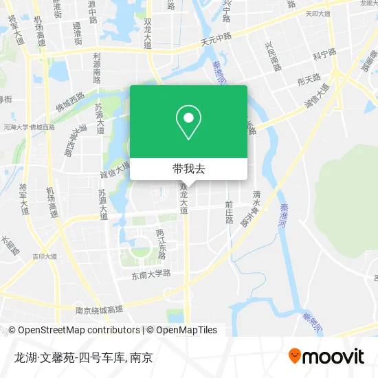 龙湖·文馨苑-四号车库地图