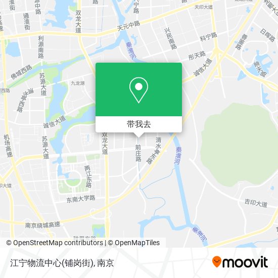 江宁物流中心(铺岗街)地图
