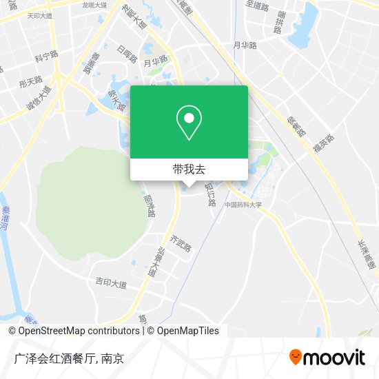 广泽会红酒餐厅地图