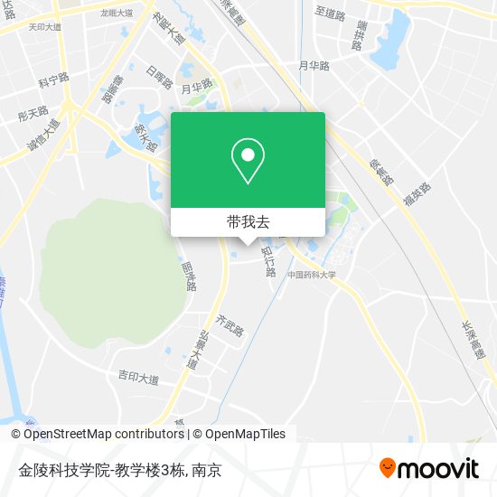 金陵科技学院-教学楼3栋地图
