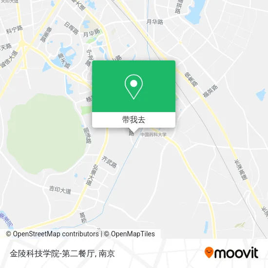 金陵科技学院-第二餐厅地图