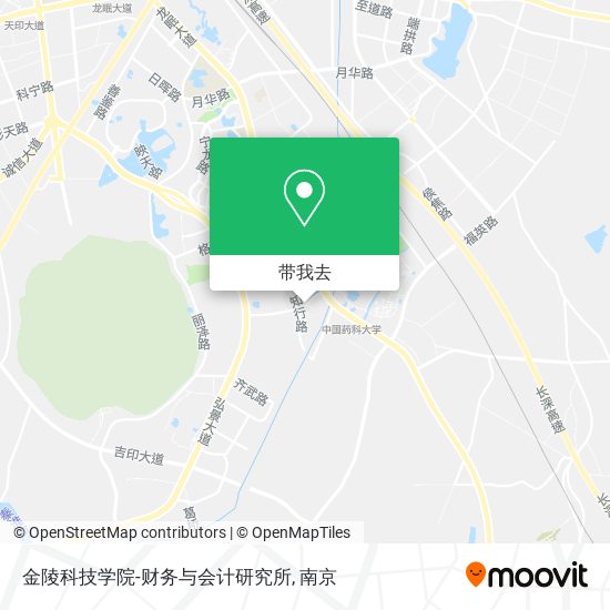 金陵科技学院-财务与会计研究所地图