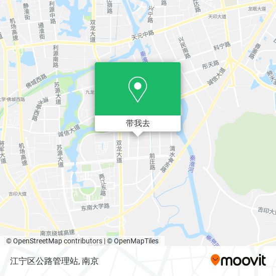 江宁区公路管理站地图