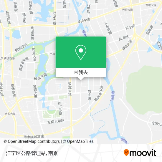 江宁区公路管理站地图
