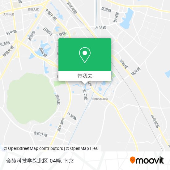 金陵科技学院北区-04幢地图
