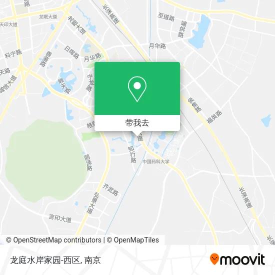 龙庭水岸家园-西区地图