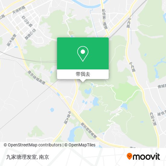 九家塘理发室地图