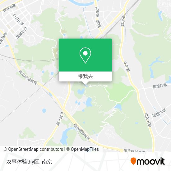 农事体验diy区地图