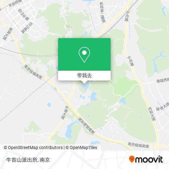 牛首山派出所地图