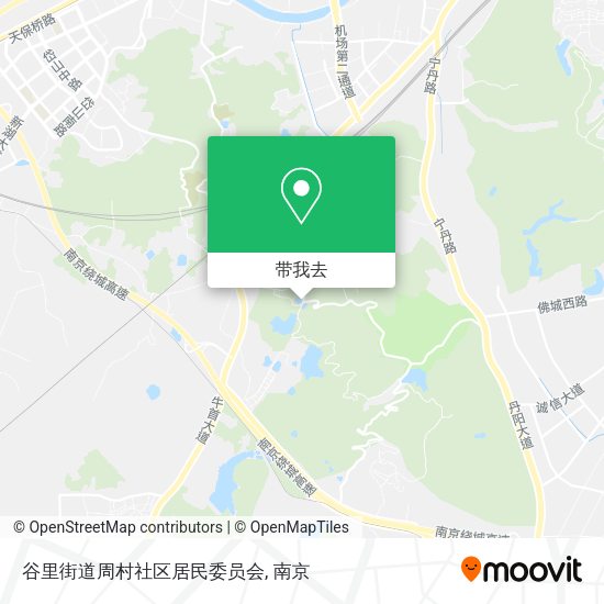 谷里街道周村社区居民委员会地图