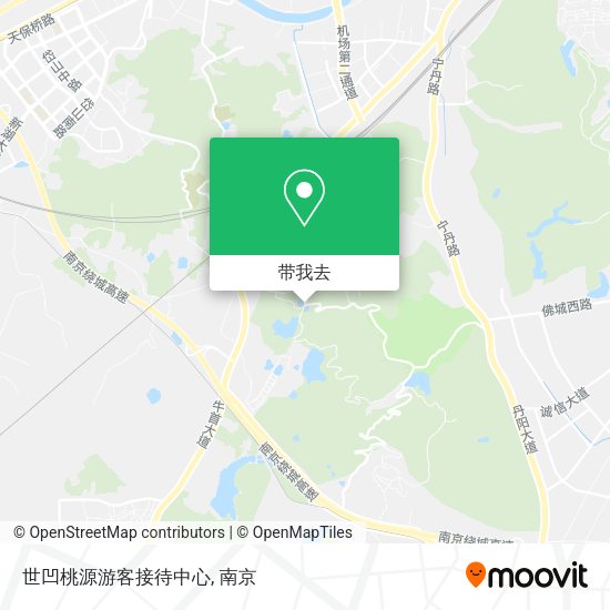 世凹桃源游客接待中心地图