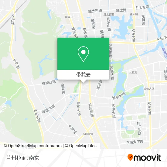 兰州拉面地图