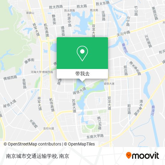 南京城市交通运输学校地图