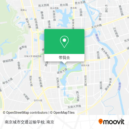 南京城市交通运输学校地图