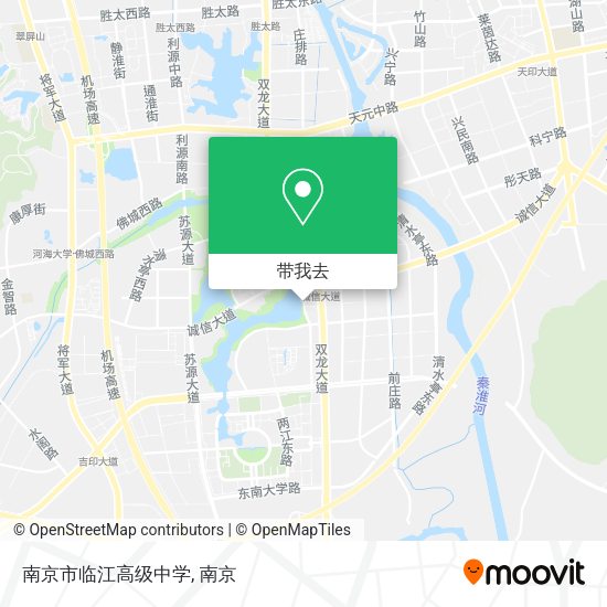南京市临江高级中学地图
