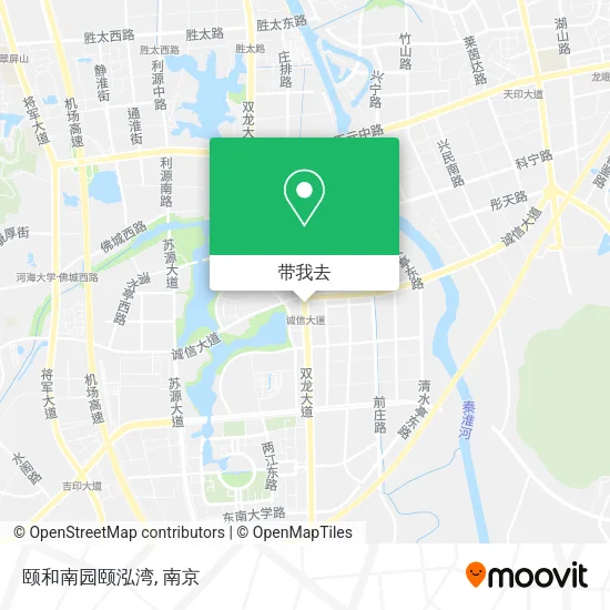 颐和南园颐泓湾地图
