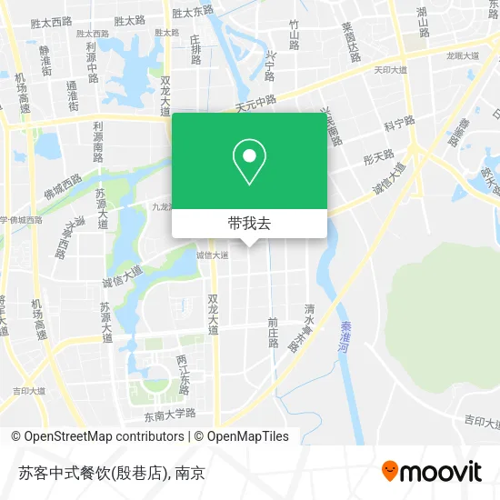 苏客中式餐饮(殷巷店)地图