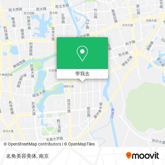 名角美容美体地图