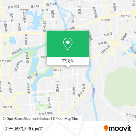 乔丹(诚信大道)地图