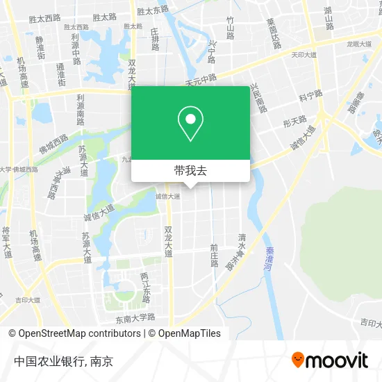 中国农业银行地图