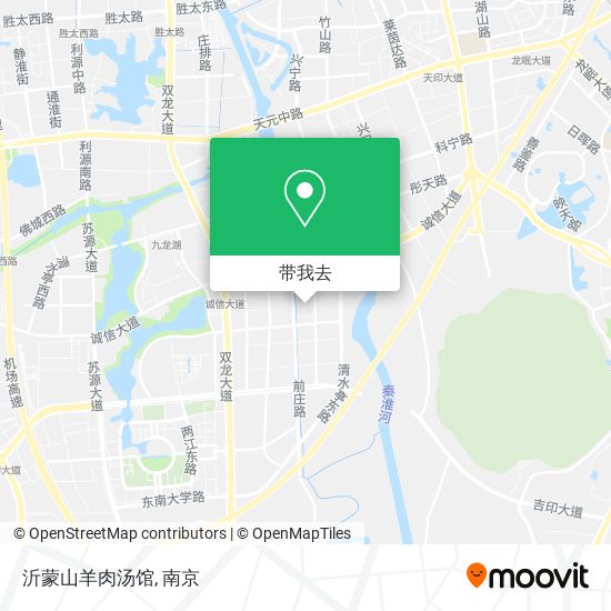 沂蒙山羊肉汤馆地图