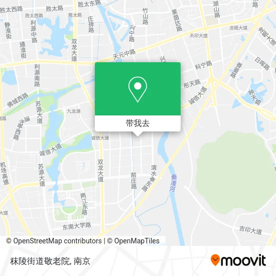秣陵街道敬老院地图