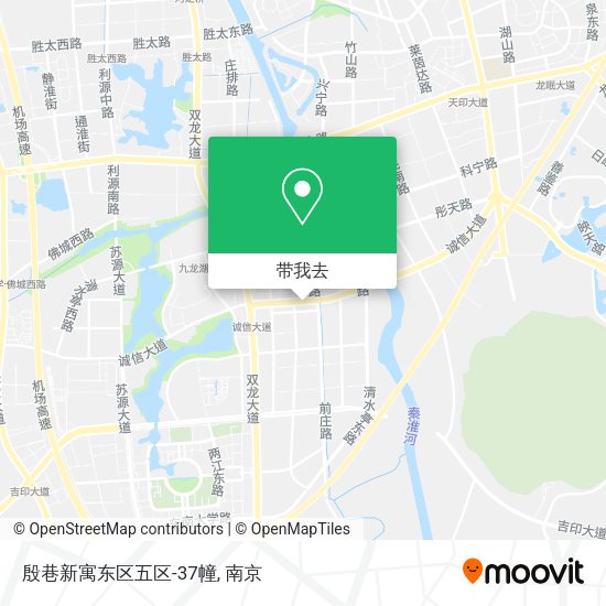 殷巷新寓东区五区-37幢地图