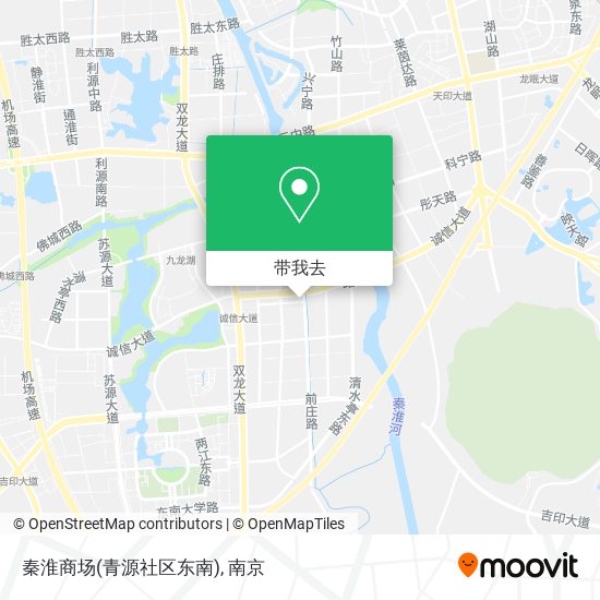 秦淮商场(青源社区东南)地图