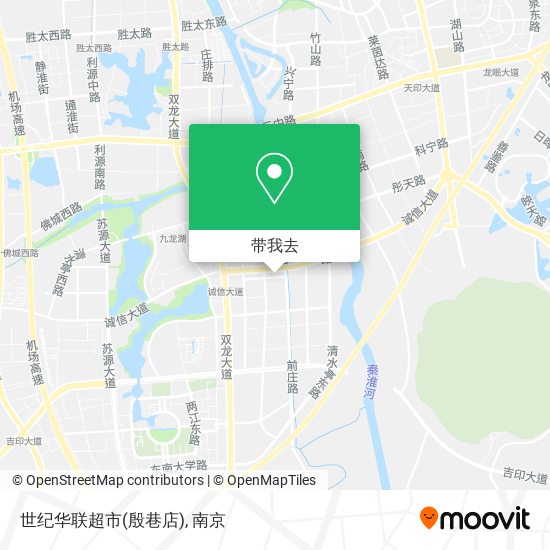 世纪华联超市(殷巷店)地图