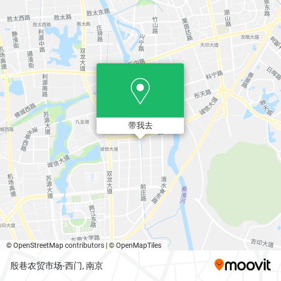 殷巷农贸市场-西门地图