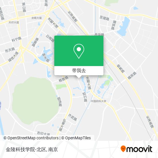 金陵科技学院-北区地图