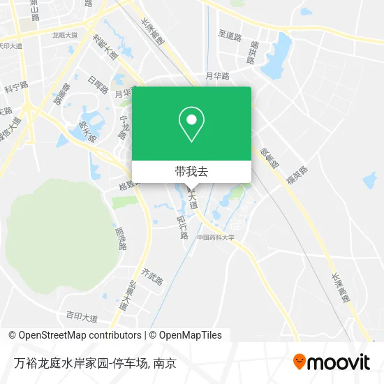 万裕龙庭水岸家园-停车场地图