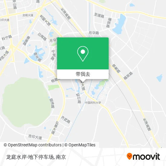 龙庭水岸-地下停车场地图