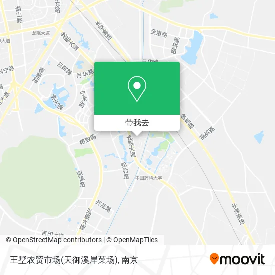王墅农贸市场(天御溪岸菜场)地图