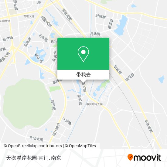 天御溪岸花园-南门地图