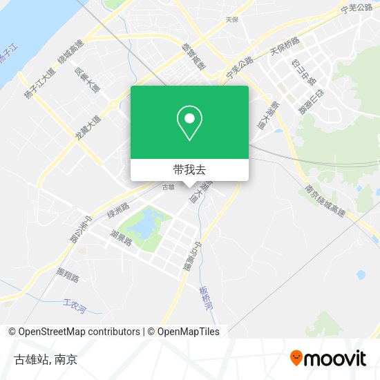 古雄站地图