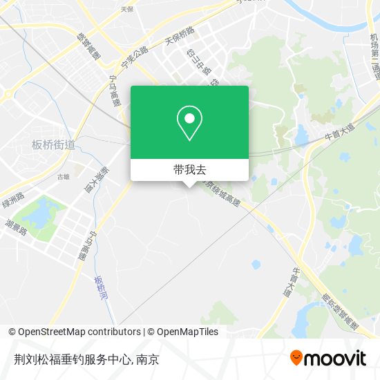荆刘松福垂钓服务中心地图