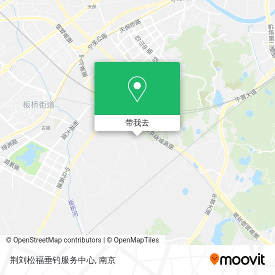 荆刘松福垂钓服务中心地图