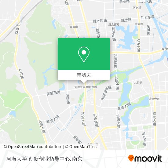 河海大学-创新创业指导中心地图