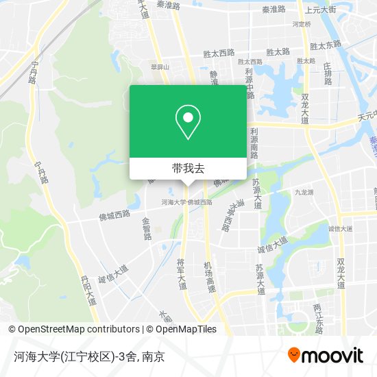 河海大学(江宁校区)-3舍地图