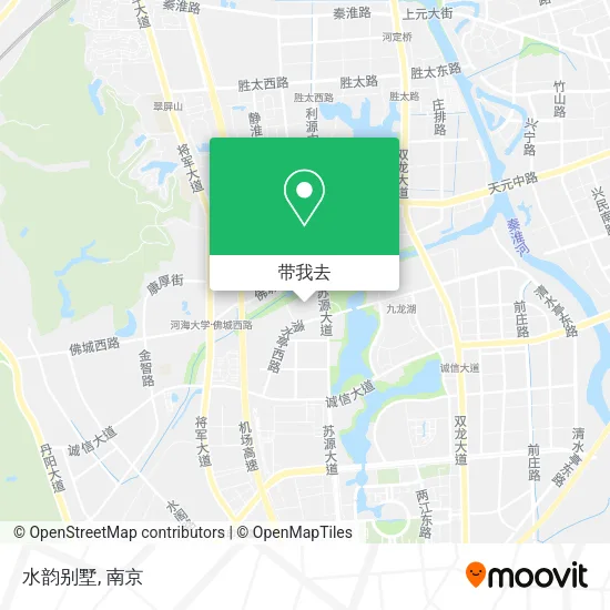 水韵别墅地图