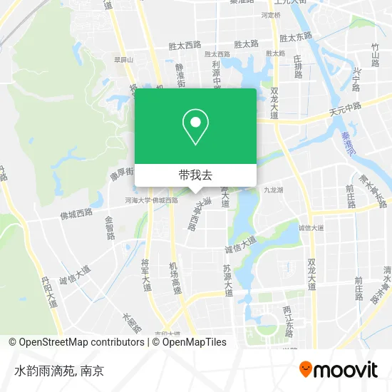水韵雨滴苑地图