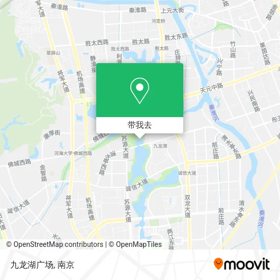 九龙湖广场地图
