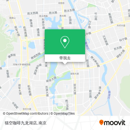 猫空咖啡九龙湖店地图