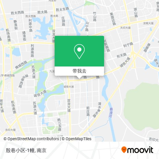 殷巷小区-1幢地图