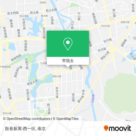 殷巷新寓-西一区地图