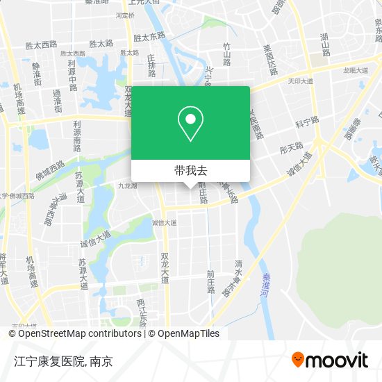 江宁康复医院地图