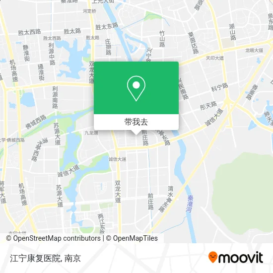 江宁康复医院地图